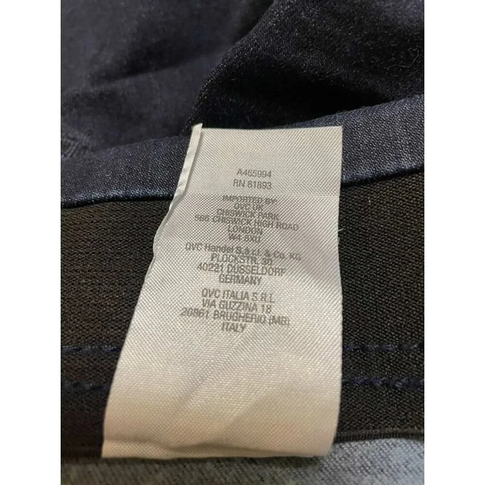 Denim & Co. Cozy Touch Denim Regular Pull On Jeggings 28 TALL (866) - Picture 5 of 6